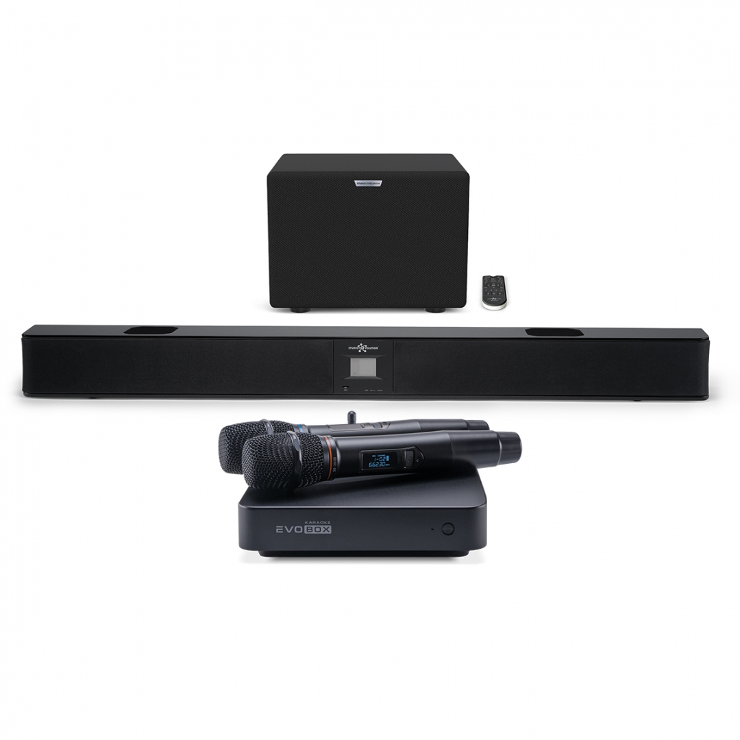 караоке-комплект EVOBOX Plus + EvoSound Bar (саундбар с караоке) в Хабаровске